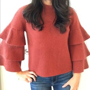 Endless Rose Tiered Sleeve Sweater